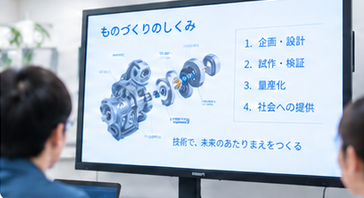 教育コンテンツを活用した講義のイメージ