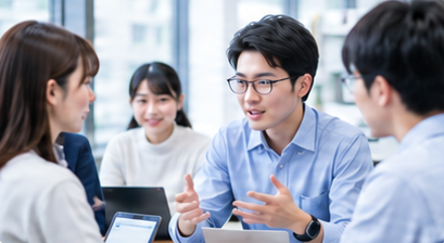 学生との交流イメージ